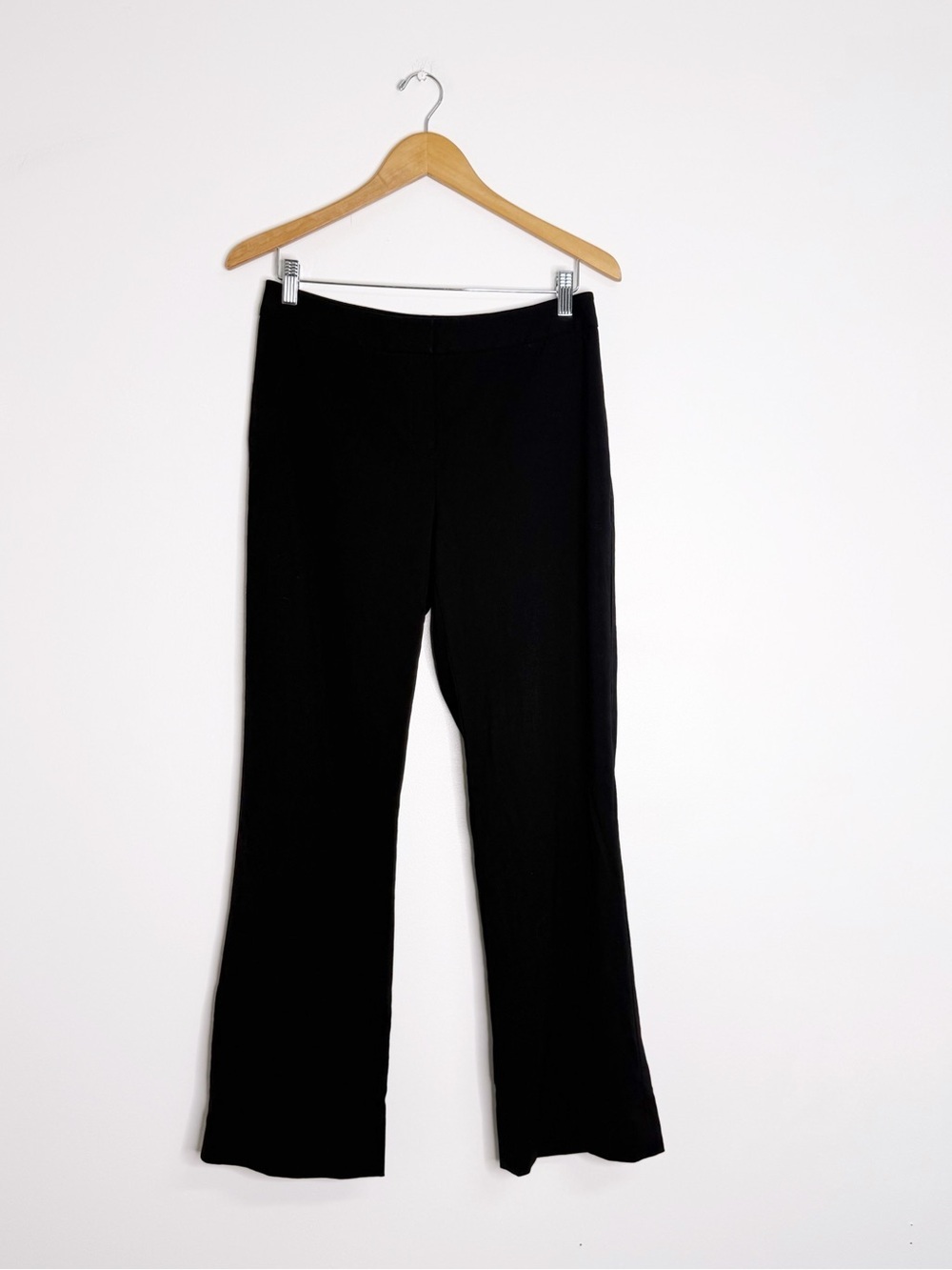 Lafayette 148 New York Black Stretch Wool Dress Pants Size 4